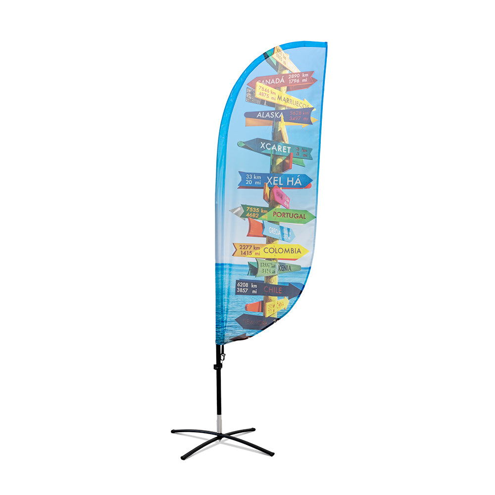 Impresión Bandera Publicidad Fibra de Vidrio (Paddle) (M)