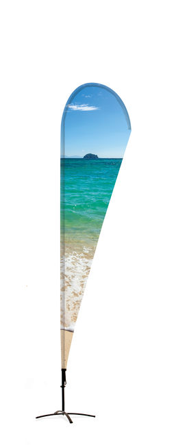 Bandera Publicidad Gota (84 x 281 cm)