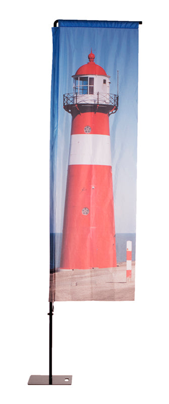 Impresión Bandera Publicidad Square (60 x 151 cm) Doble Cara