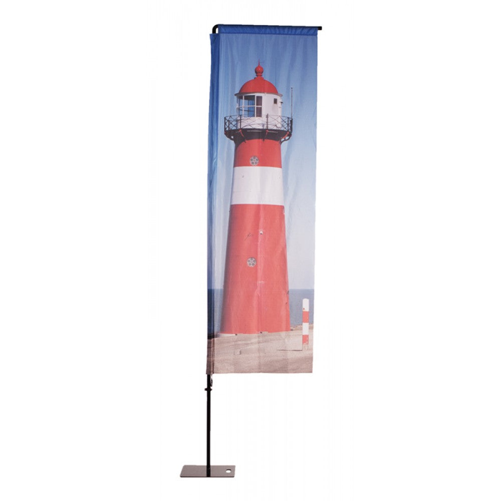 Impresión Bandera Publicidad Square (84 x 260 cm) - Ecológica
