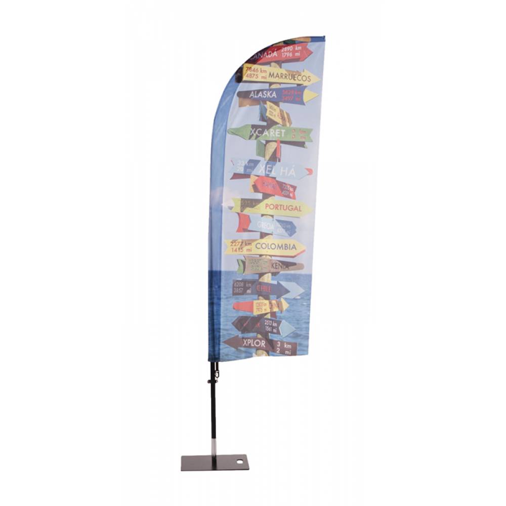 Bandera Publicidad de Fibra de Vidrio