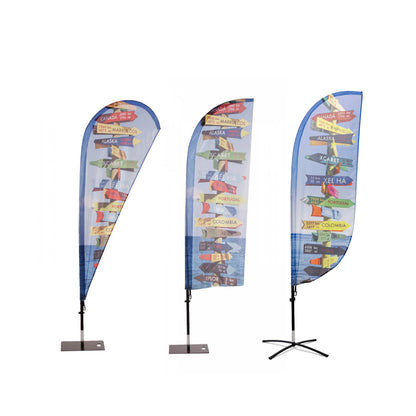 Bandera Publicidad de Fibra de Vidrio (M)