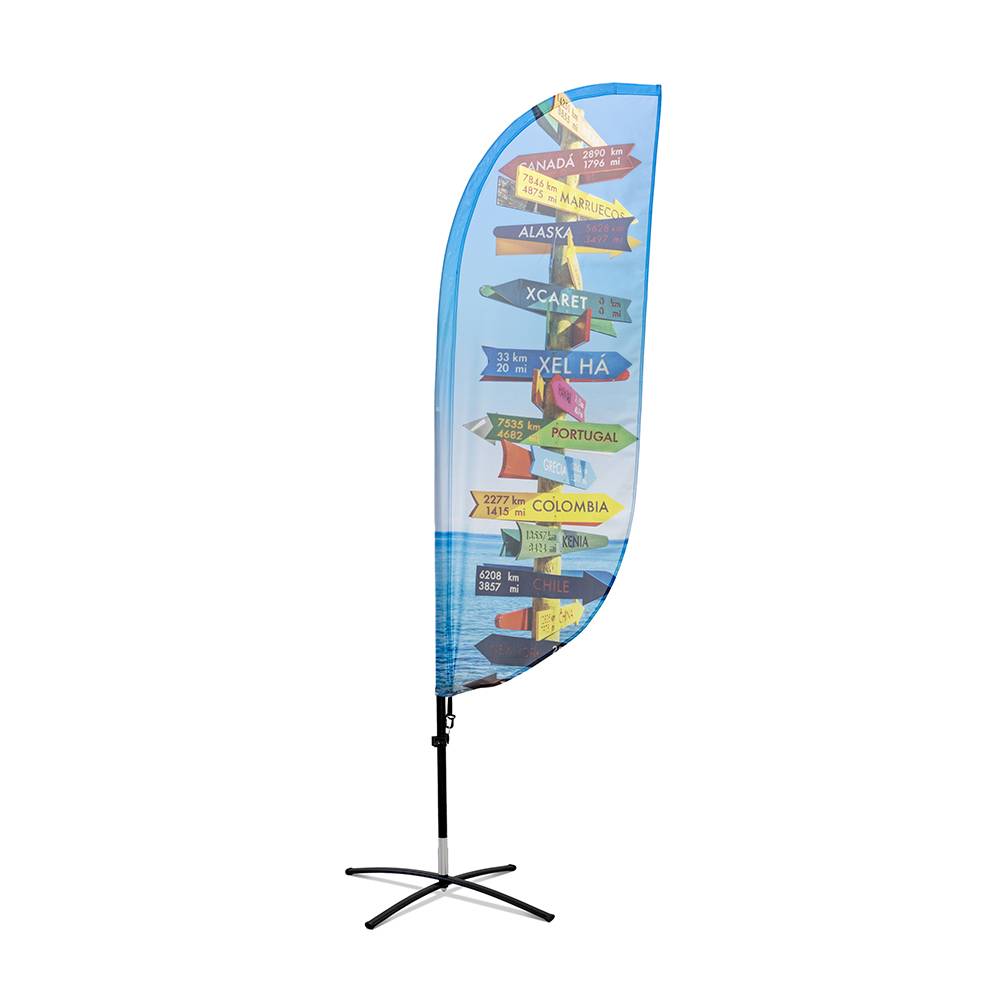 Bandera Publicidad de Fibra de Vidrio