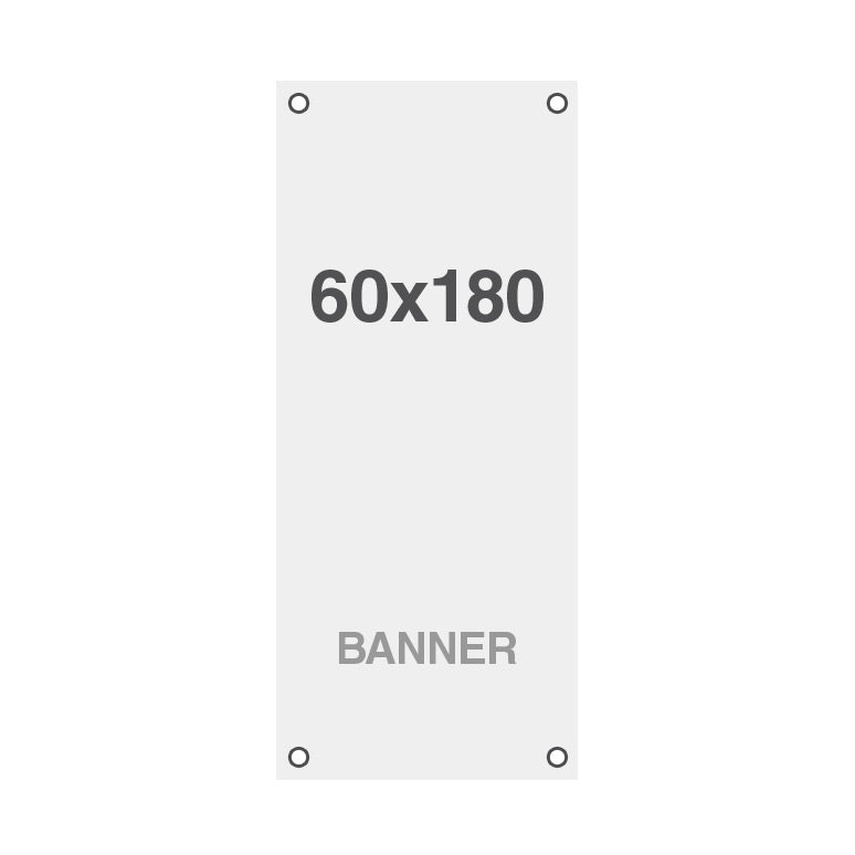 Impresión Premium para Banner con Agujeros - 60 x 180 cm