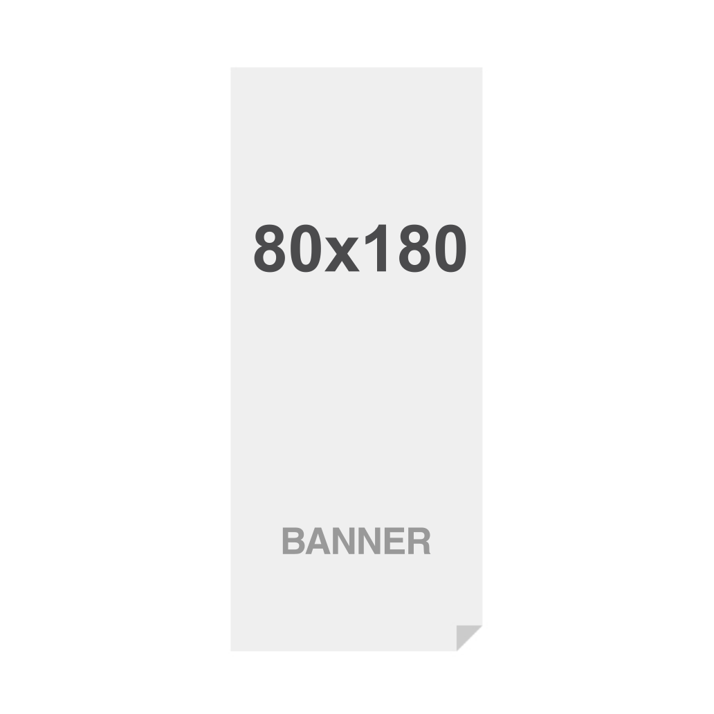 Impresión Premium para Banner con Agujeros - 80 x 180 cm