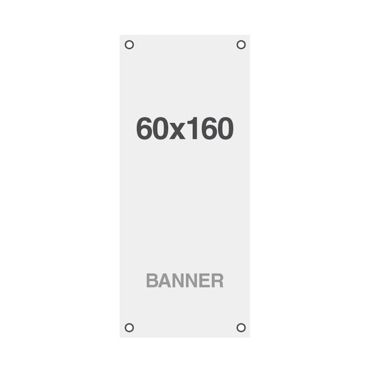 Impresión Estándar para Banner con agujeros - 60 x 160 cm