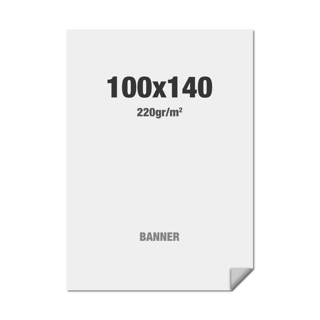 Impresión Premium para Banner - 100 x 140 cm
