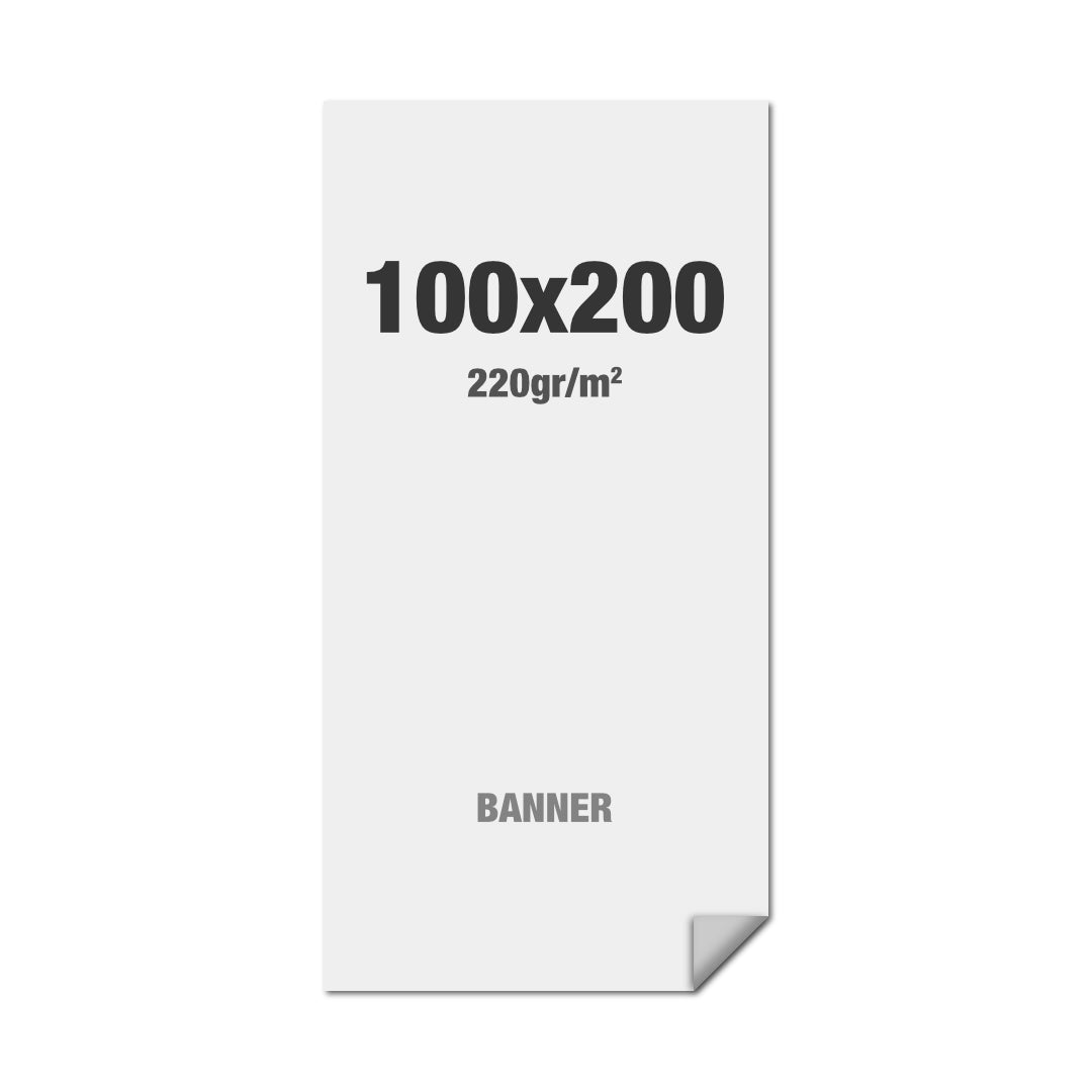 Impresión Premium para Banner - 100 x 200 cm