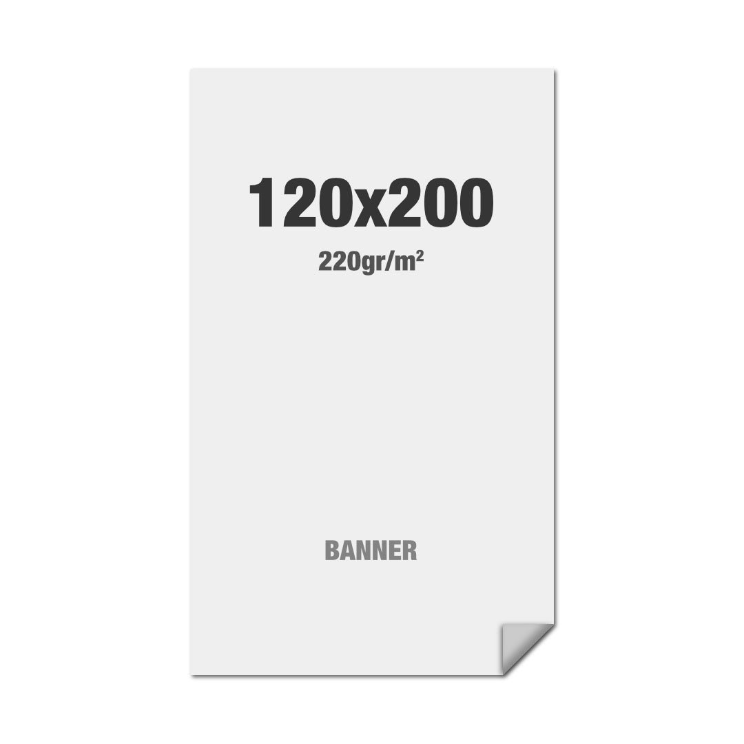 Impresión Premium para Banner - 120 x 200 cm