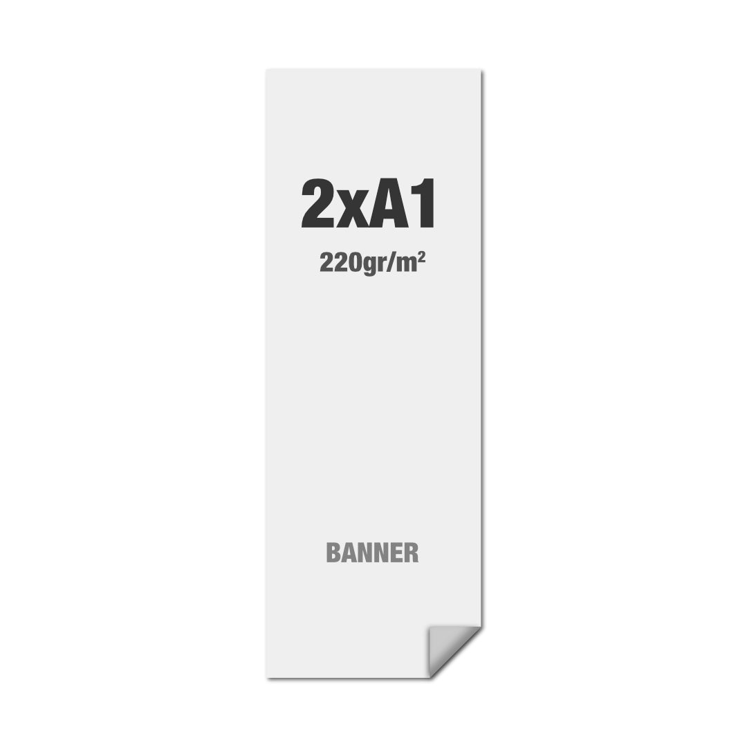 Impresión Premium para Banner - 2 x A1 ( 59,4 x 168,2 cm)