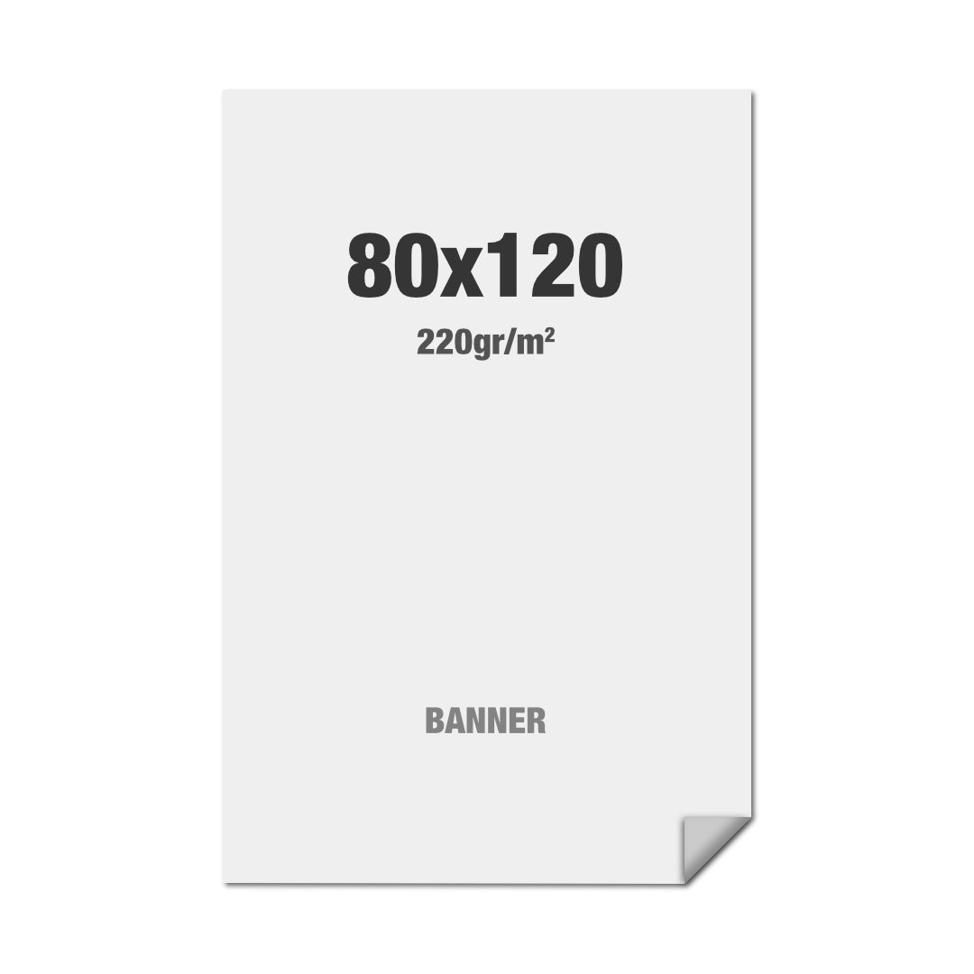 Impresión Premium para Banner - 80 x 120 cm