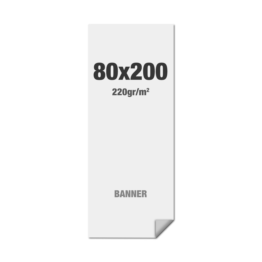 Impresión Premium para Banner - 80 x 220 cm