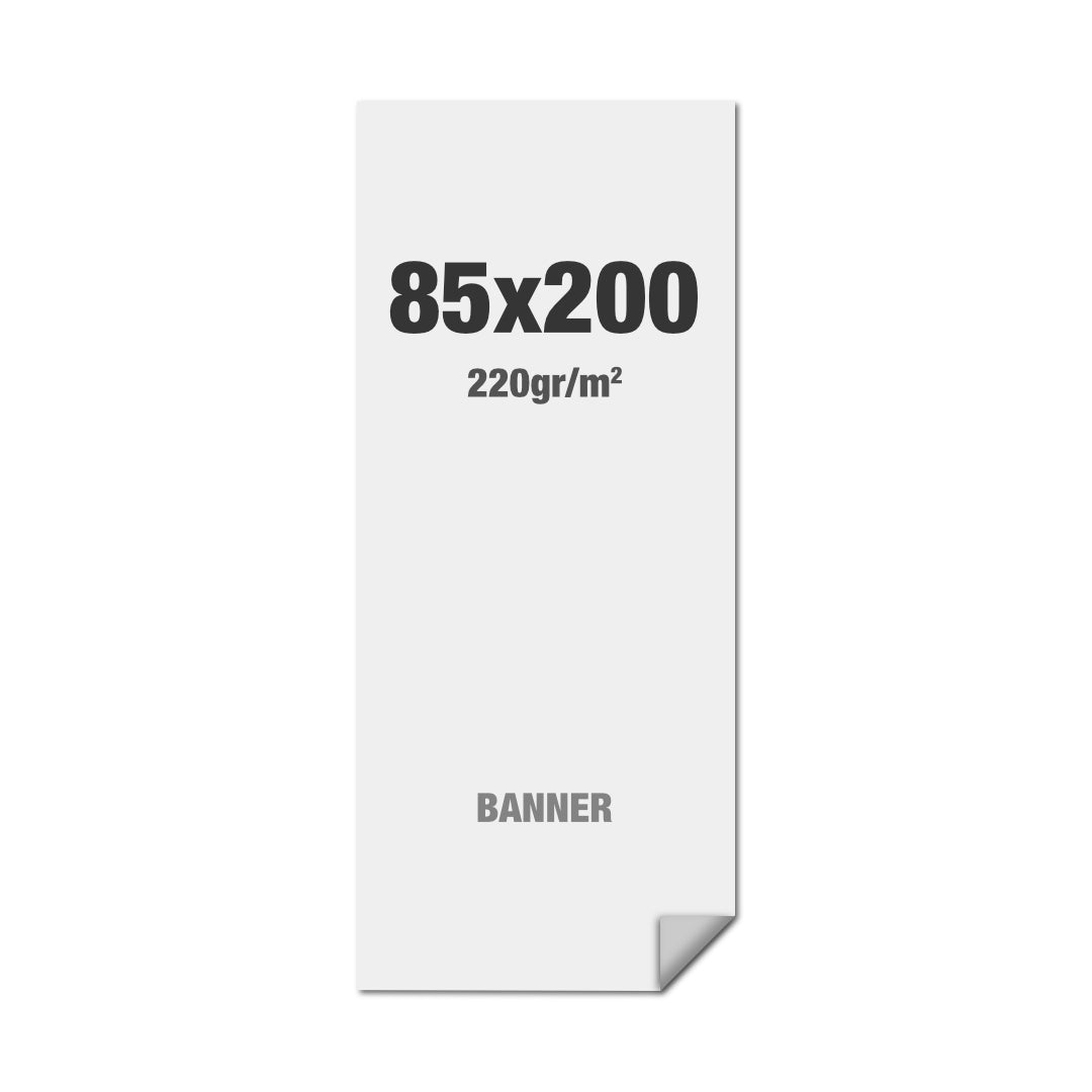 Impresión Premium para Banner - 85 x 200 cm