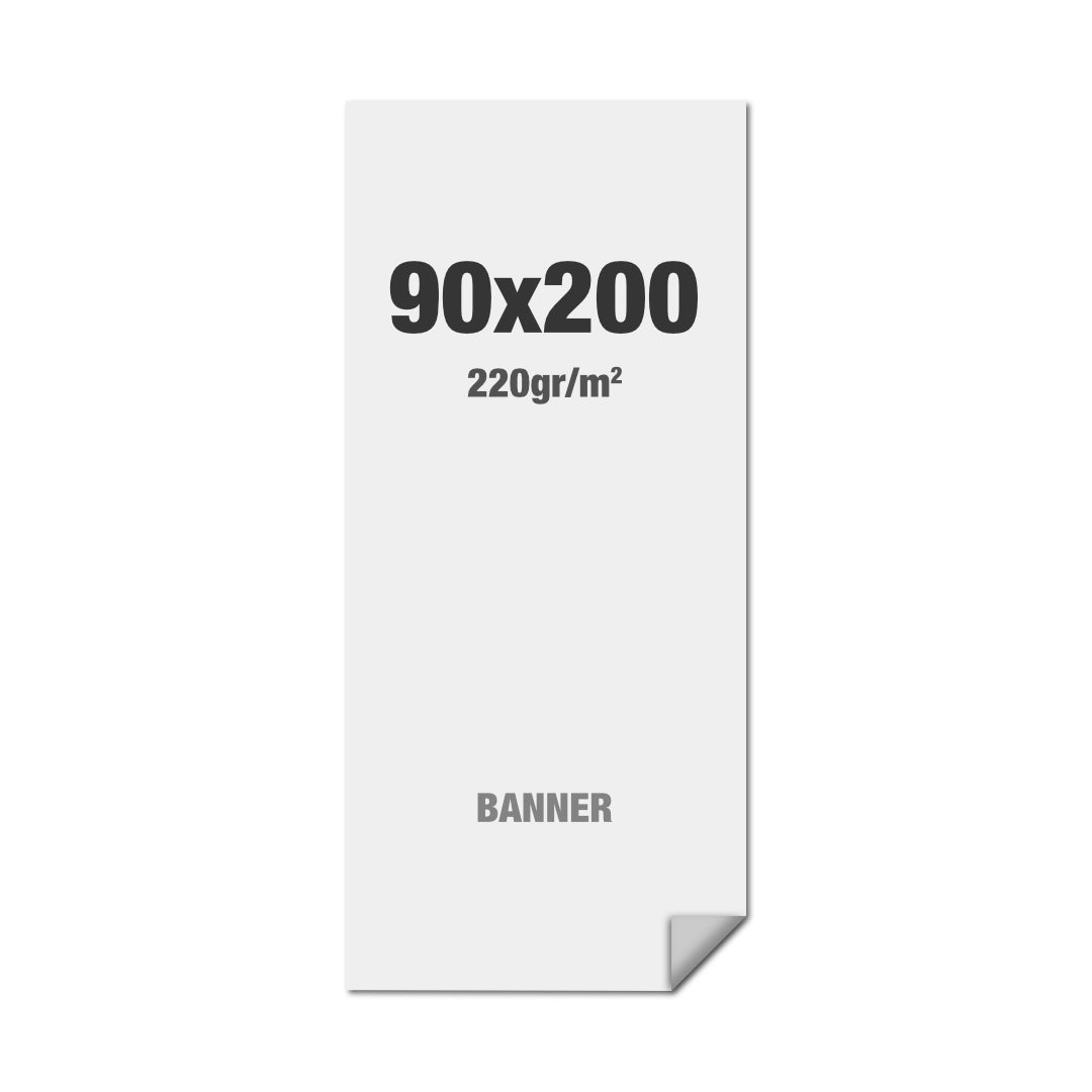 Impresión Premium para Banner - 90 x 200 cm