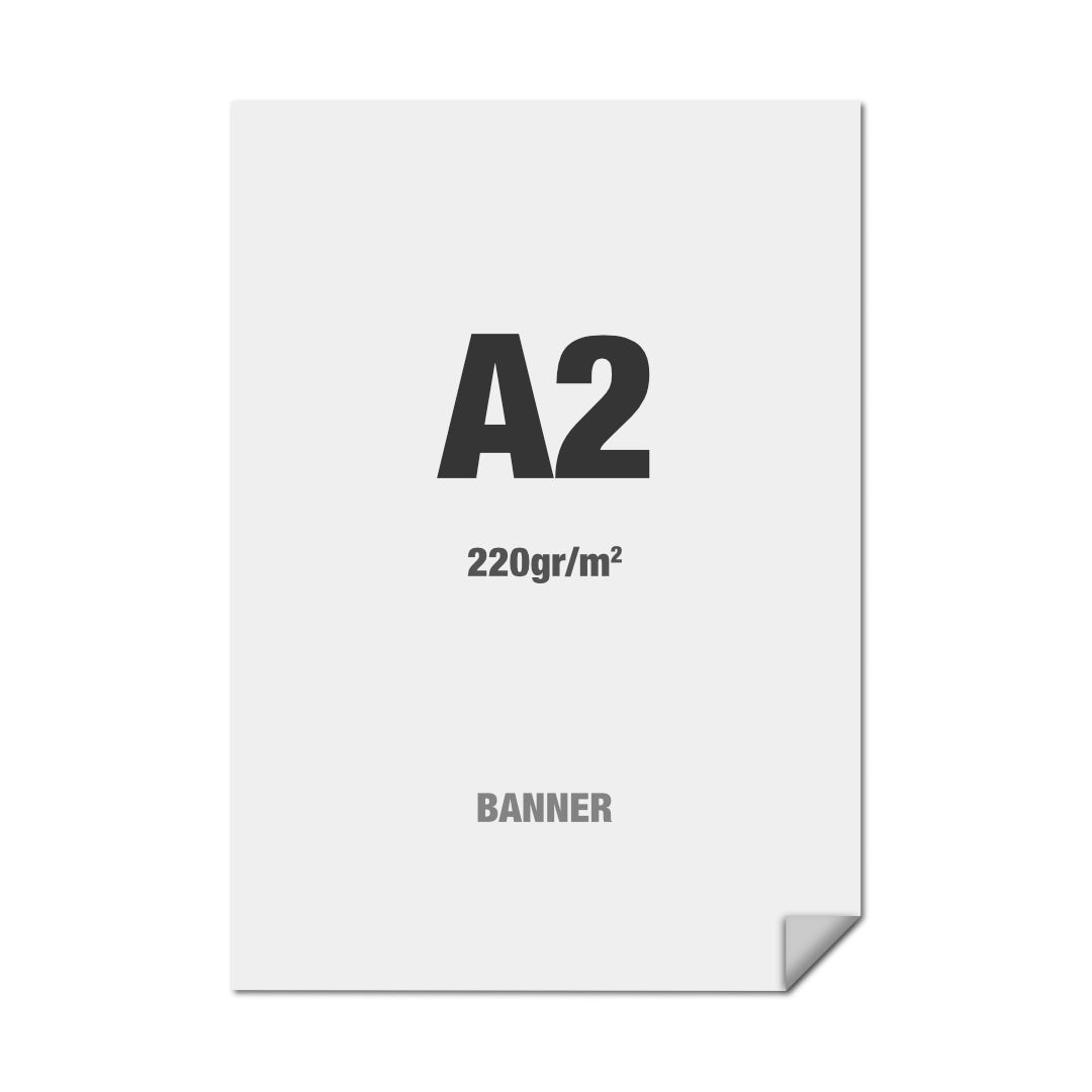 Impresión Premium para Banner - A2 (42 x 59,4 cm)