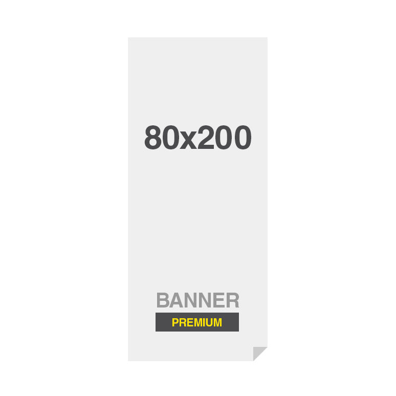 Impresión Tela Opaca para Banner - 80 x 200 cm