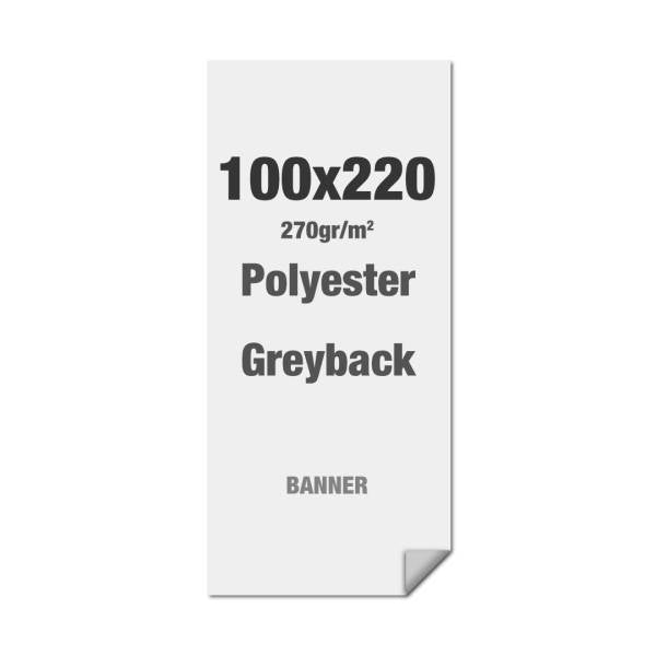 Impresión Greyback para Banner - 100 x 220 cm