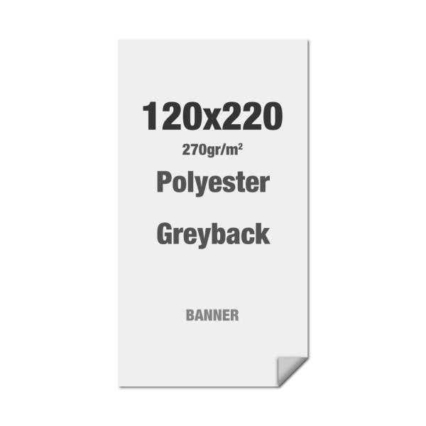 Impresión Greyback para Banner - 120 x 220 cm