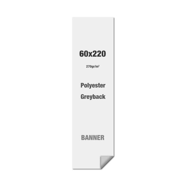 Impresión Greyback para Banner - 60 x 220 cm