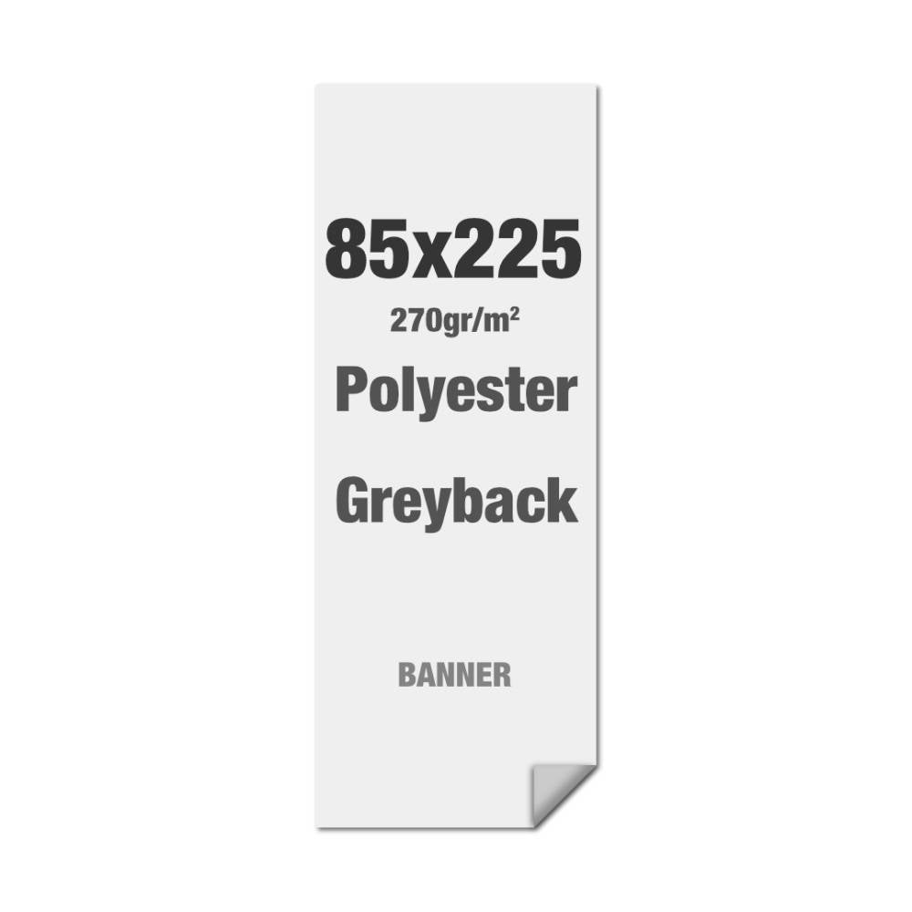 Impresión Greyback para Banner - 85 x 225 cm