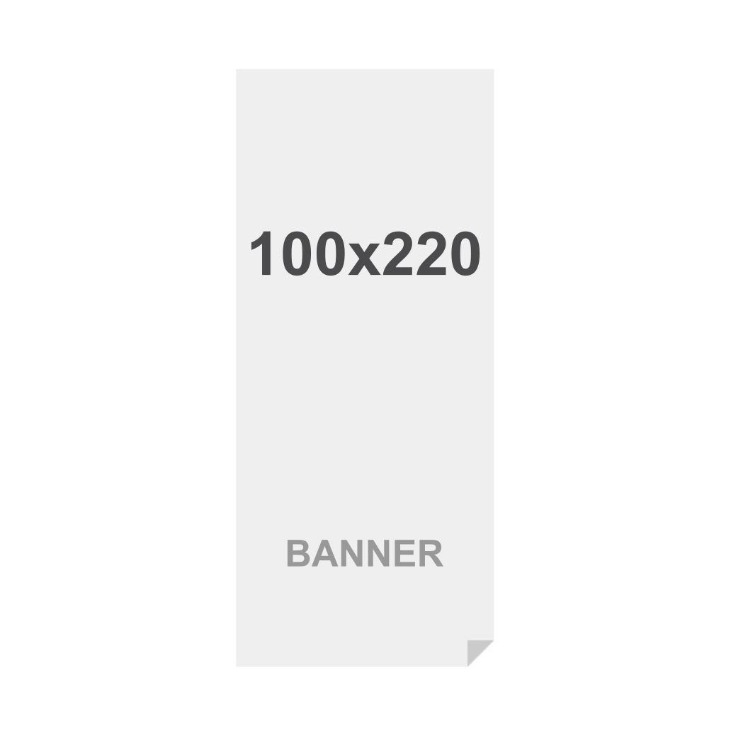 Impresión Estándar para Banner - 100 x 220 cm