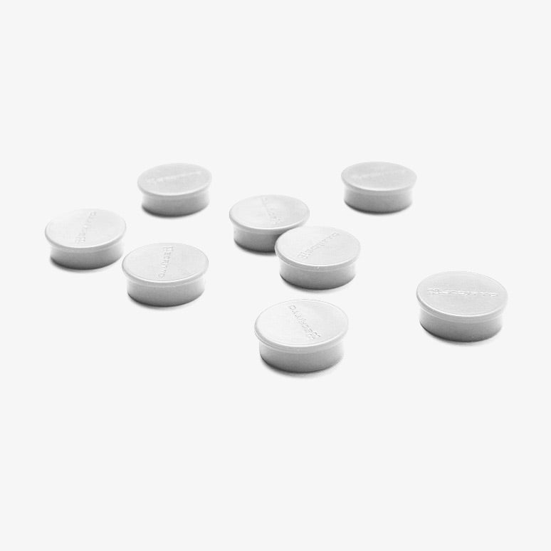 Imanes para pizarra  (Blanco)