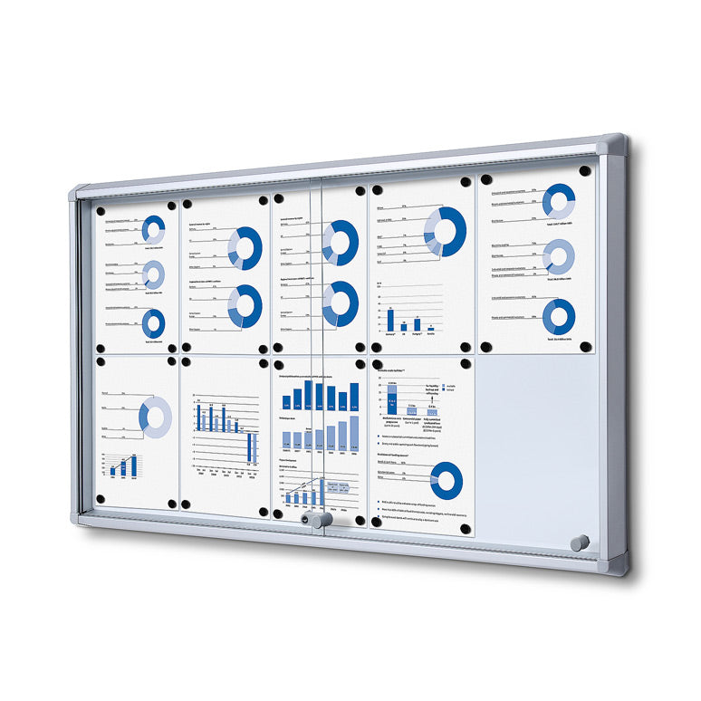 Vitrina Anuncios Puertas Correderas 10xA4