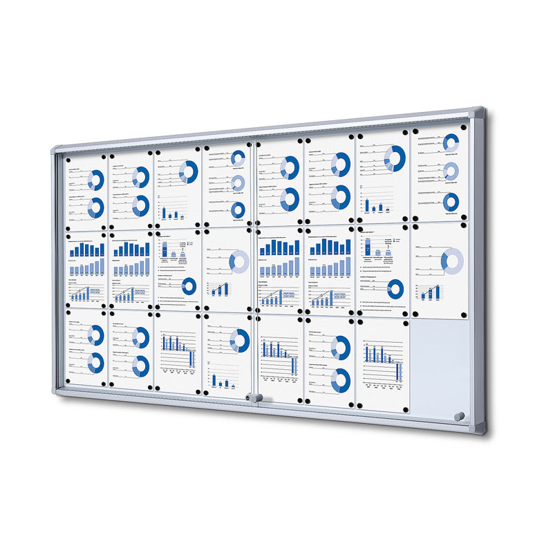 Vitrina Anuncios Puertas Correderas 24xA4