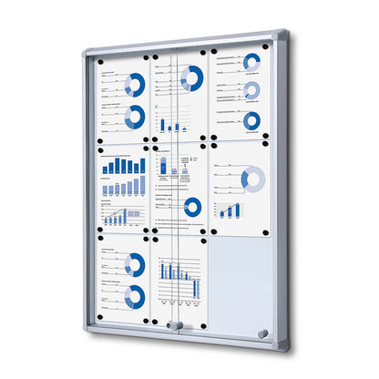 Vitrina Anuncios Puertas Correderas 9xA4