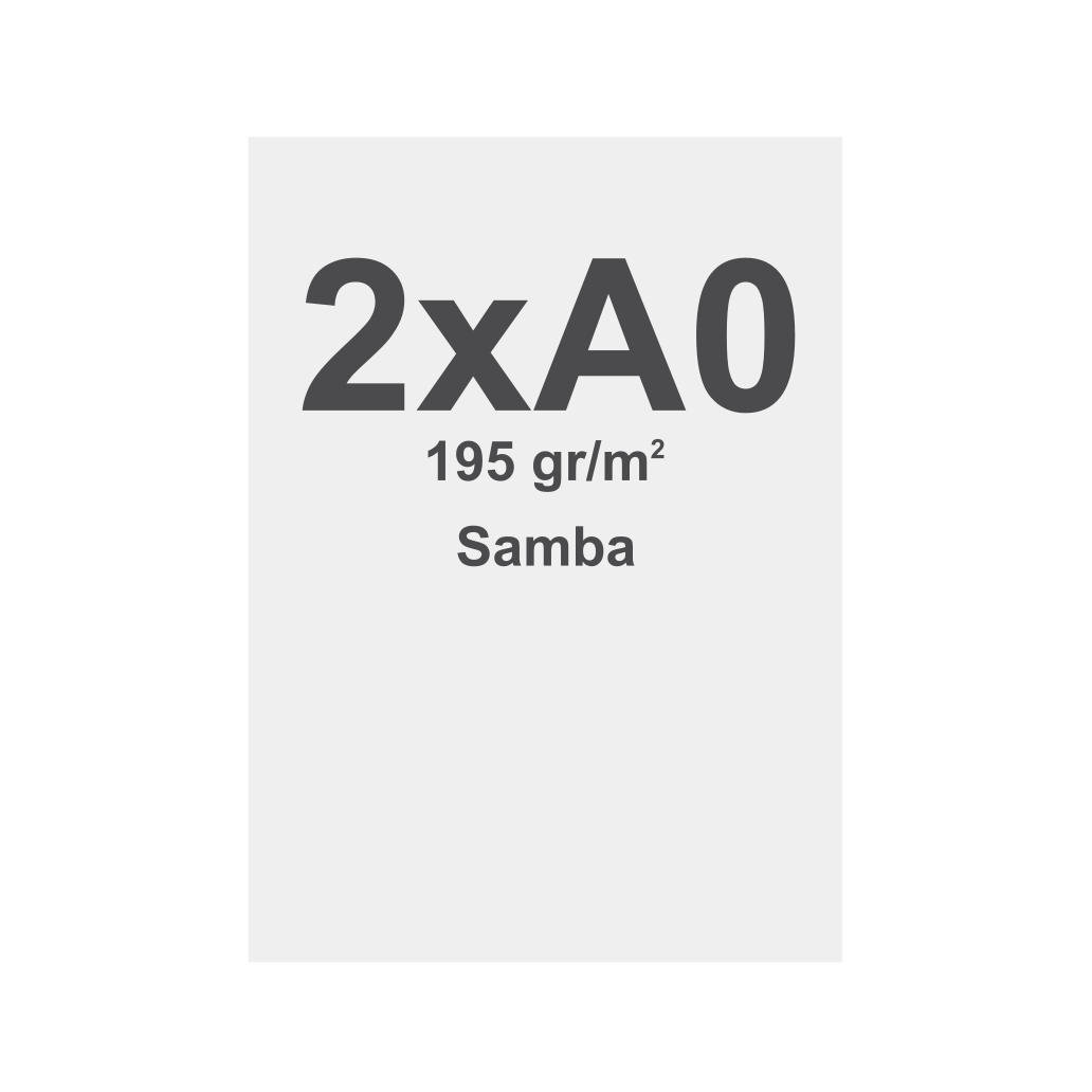 Impresión Marco Textil (Samba) (2 x A0)