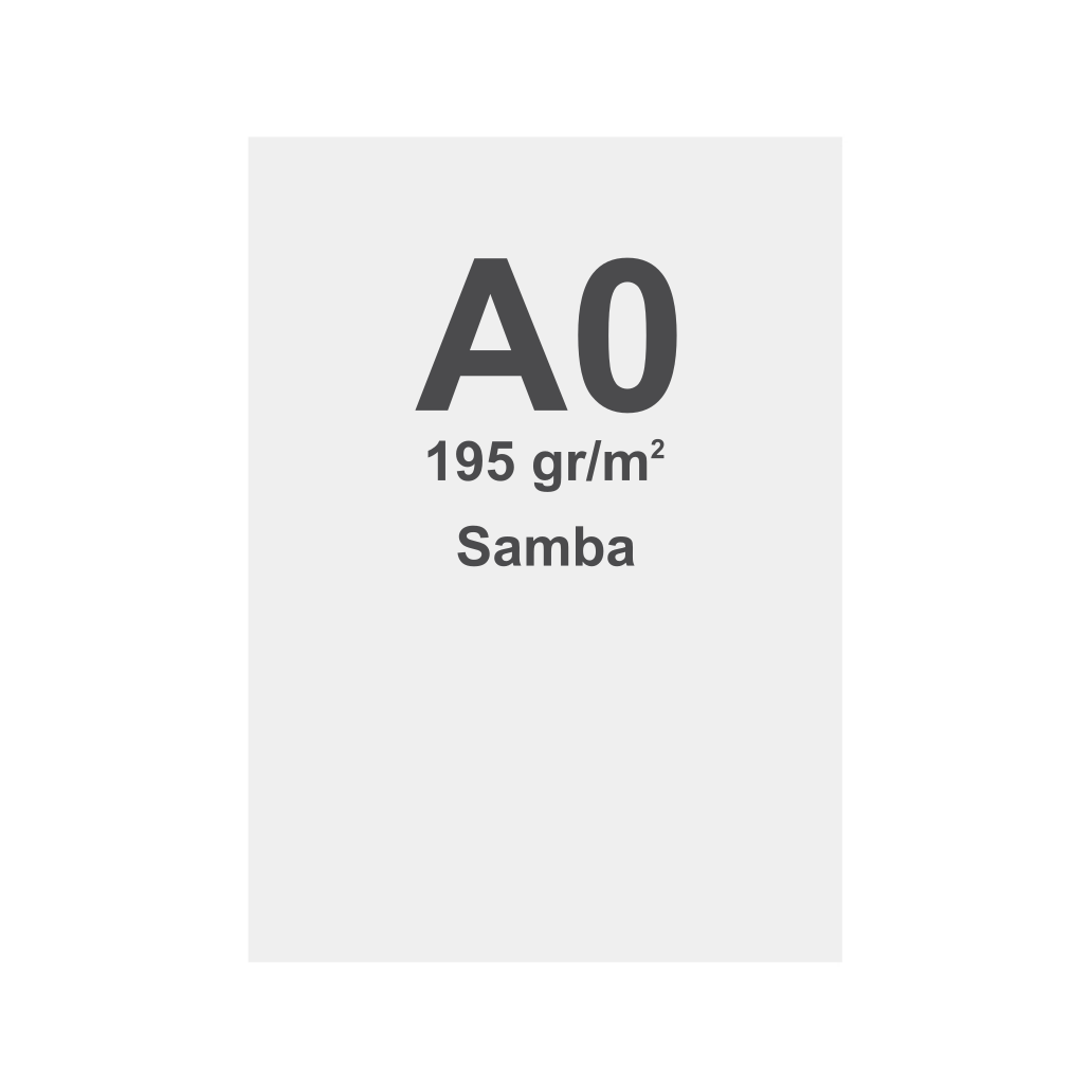 Impresión Marco Textil (Samba) (A0)
