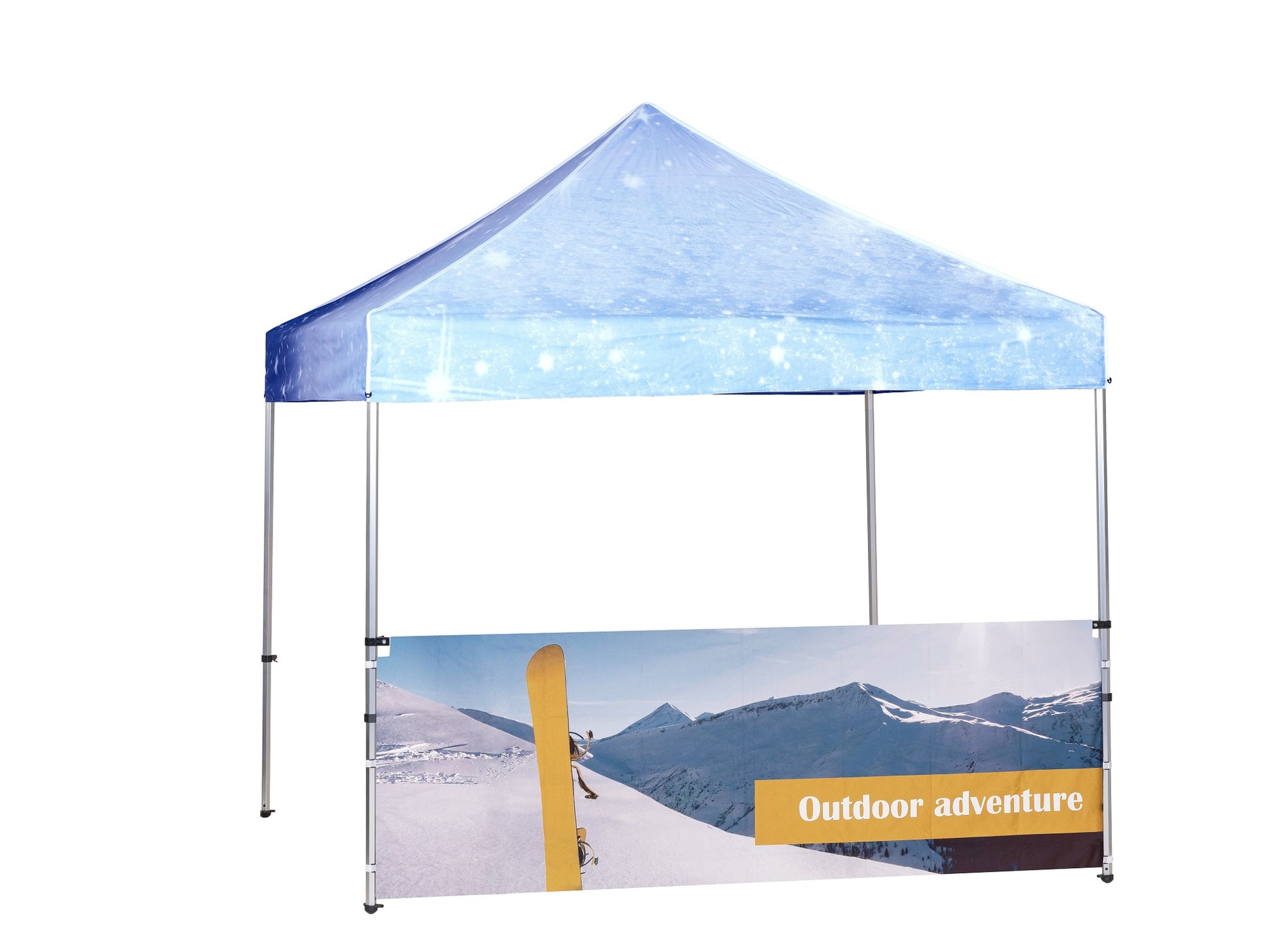 Impresión para Media Pared para Carpa Promocional - (3 x 3 m.)