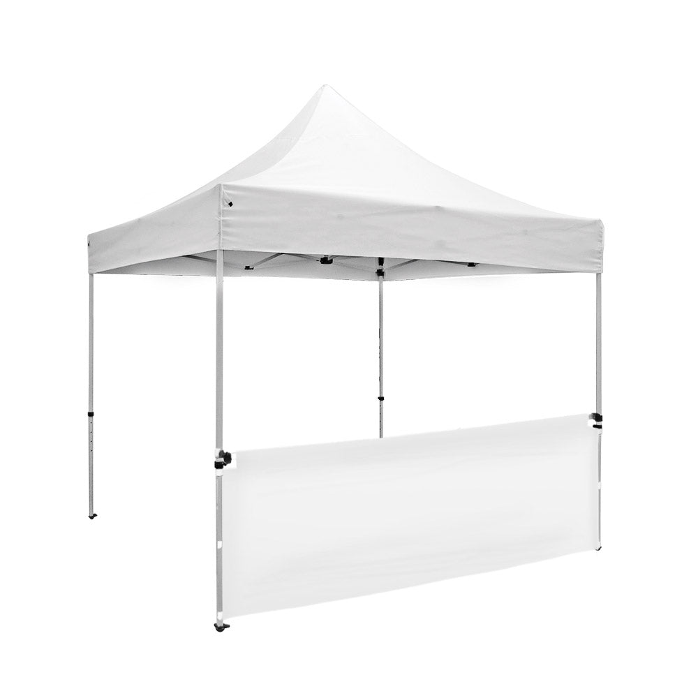 Media Pared Blanca para Carpa Promocional Aluminio - 3 x 3 m.