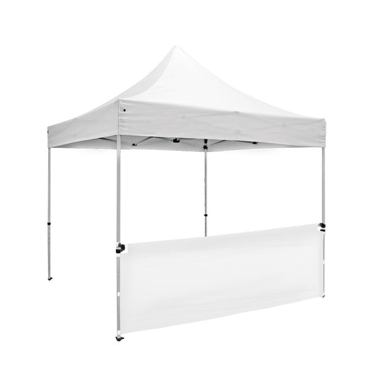 Media Pared Blanca para Carpa Promocional Aluminio - 3 x 3 m.