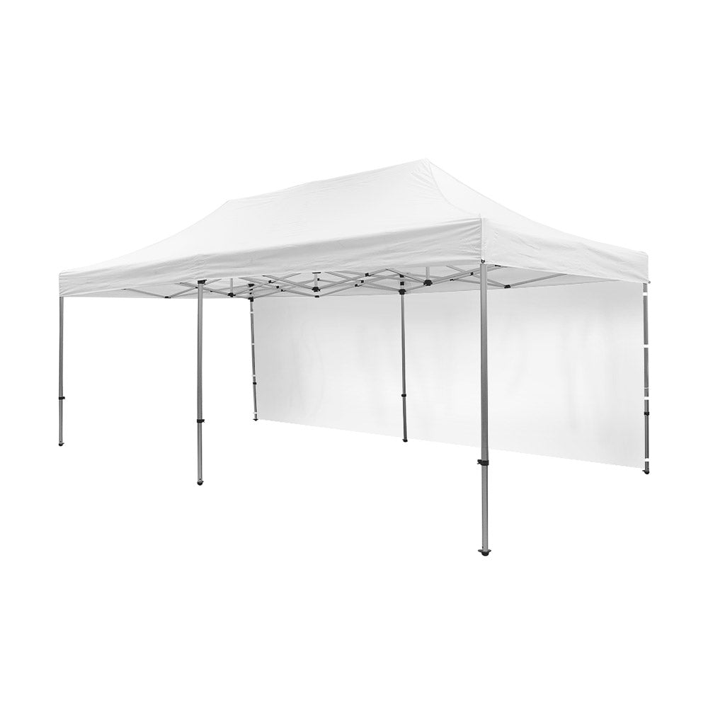 Pared Blanca para Carpa Promocional Aluminio - 3 x 6 m.