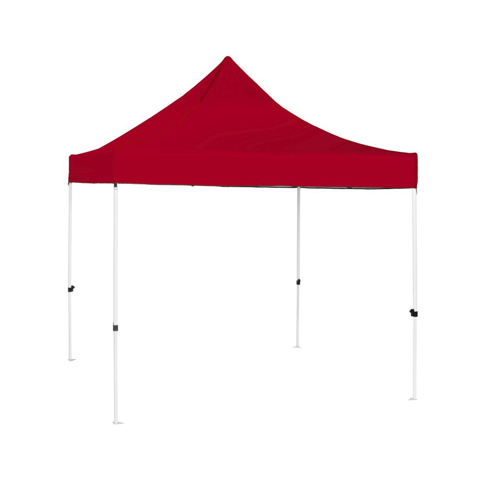 Carpa Acero (toldo coloreado) - Rojo