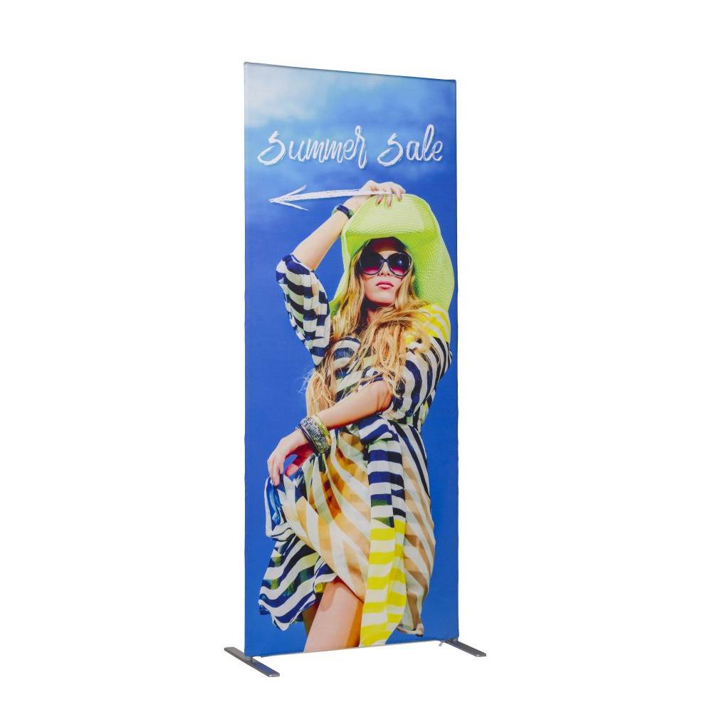 Impresión Zipper Banner Slim - Ecológica - Doble cara - 85 x 200 cm