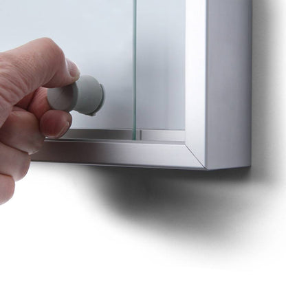 Vitrina Anuncios Puertas Correderas SLIM