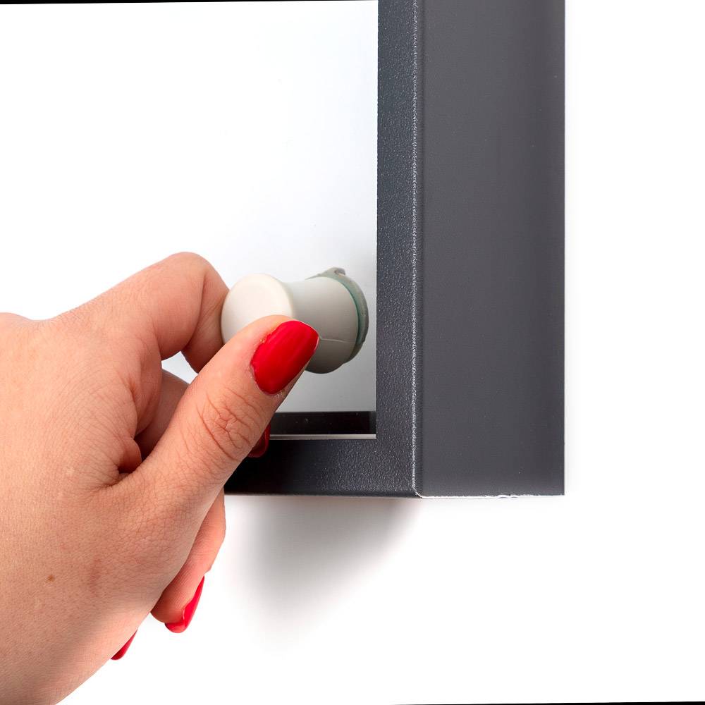Vitrina Anuncios Puertas Correderas SLIM